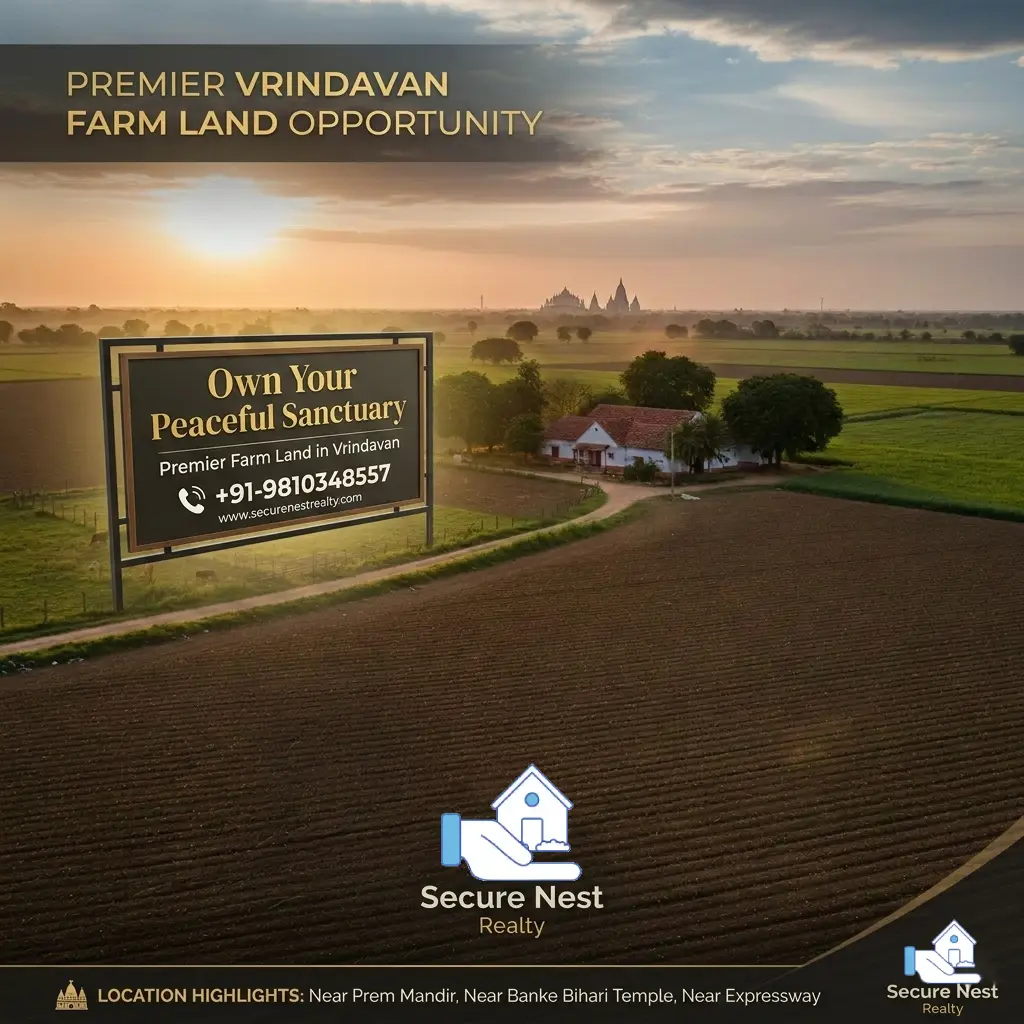 Farm land for sale in Vrindavan