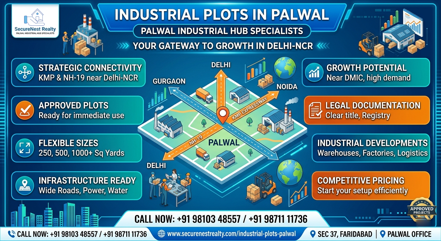 Securenestrealty Industrial Property Specialist Palwal